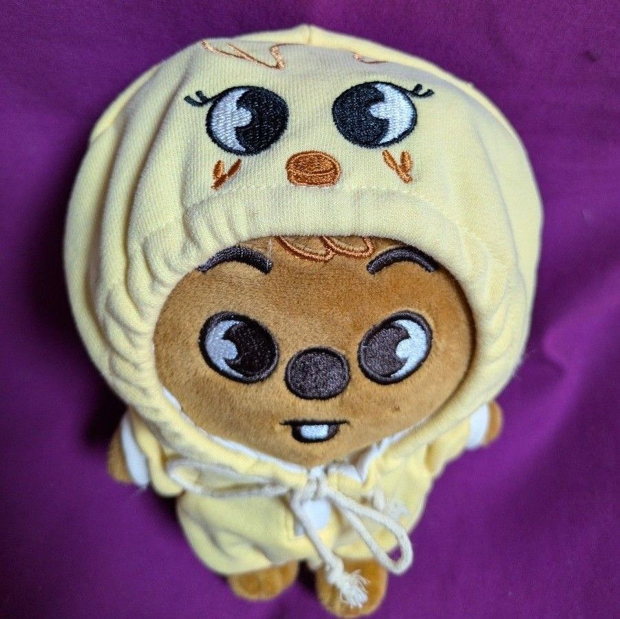 20cm ぬいぐるみ ポガリ 着ぐるみ 服 ferix ぬいちゃん skzoo