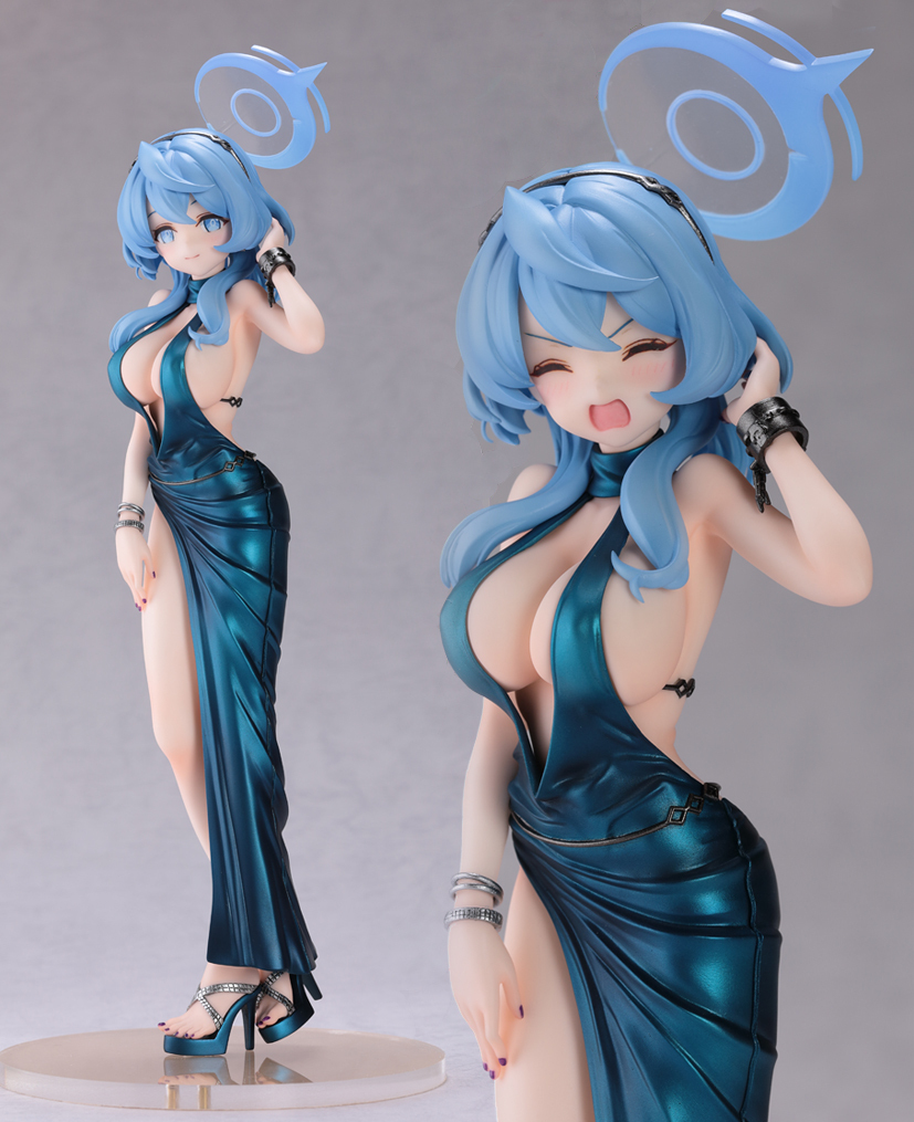 Yahoo!オークション - 塗装済み完成品 1/7 天雨アコ ドレスver. うなじ