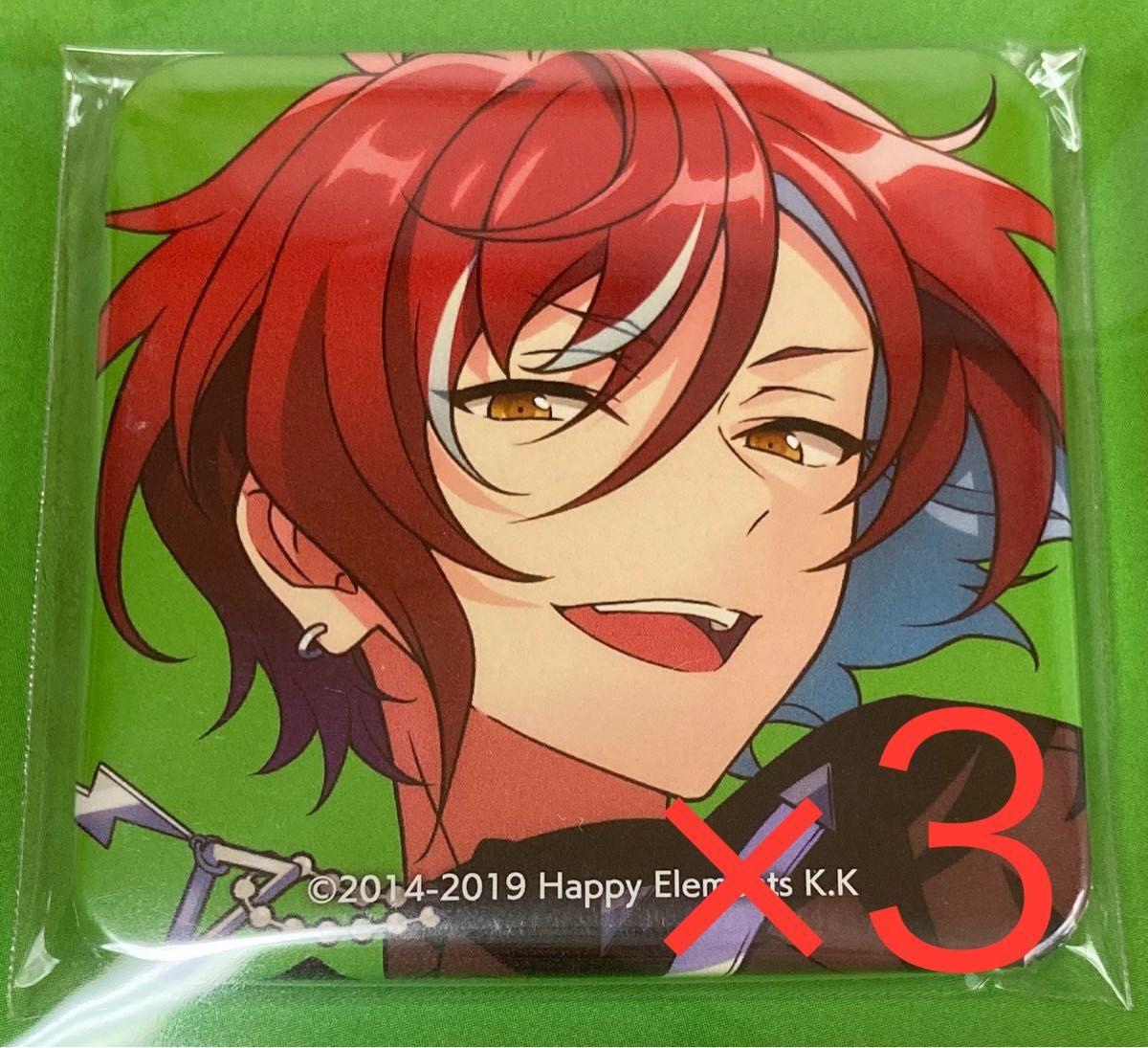 あんスタ 逆先夏目 クルーズ イベコレ 缶バッジ 開花前後19点 あんさん