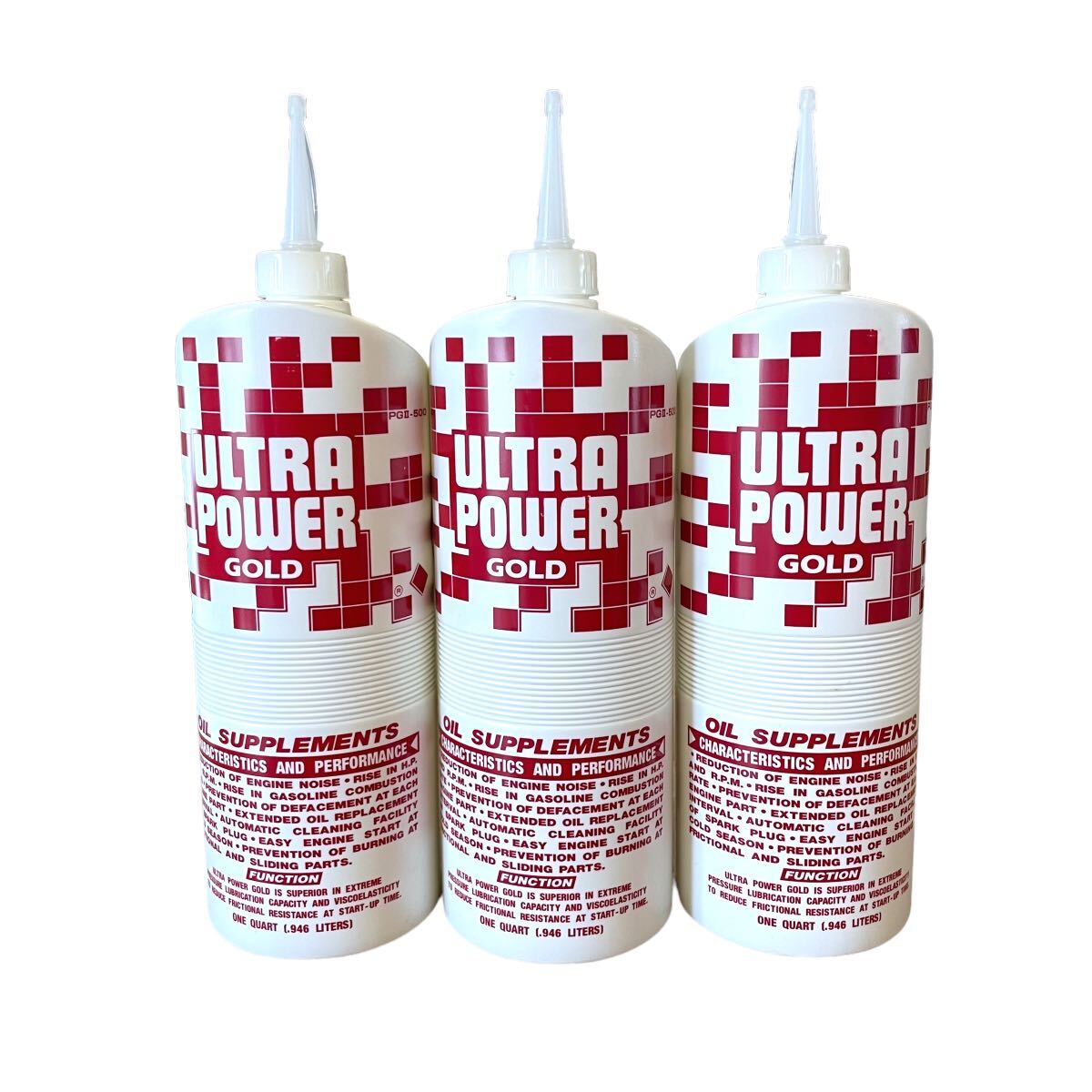 Yahoo!オークション - ウルトラパワーゴールド オイル 添加剤3本セット