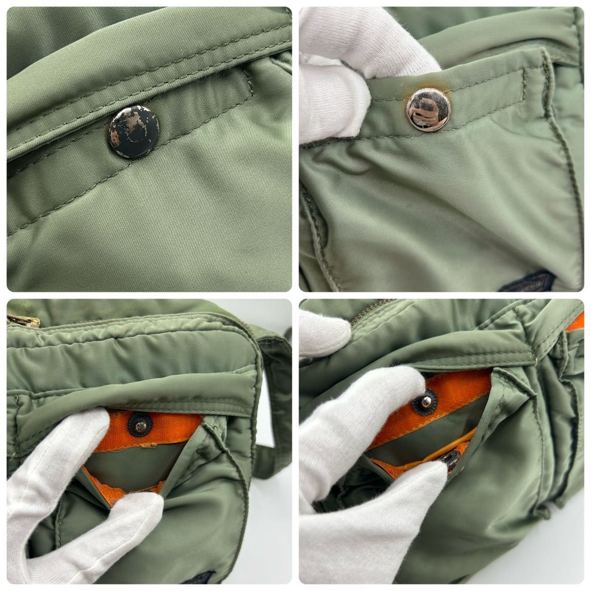 希少カラー PORTER ポーター TANKER タンカー ショルダーバッグ セージ