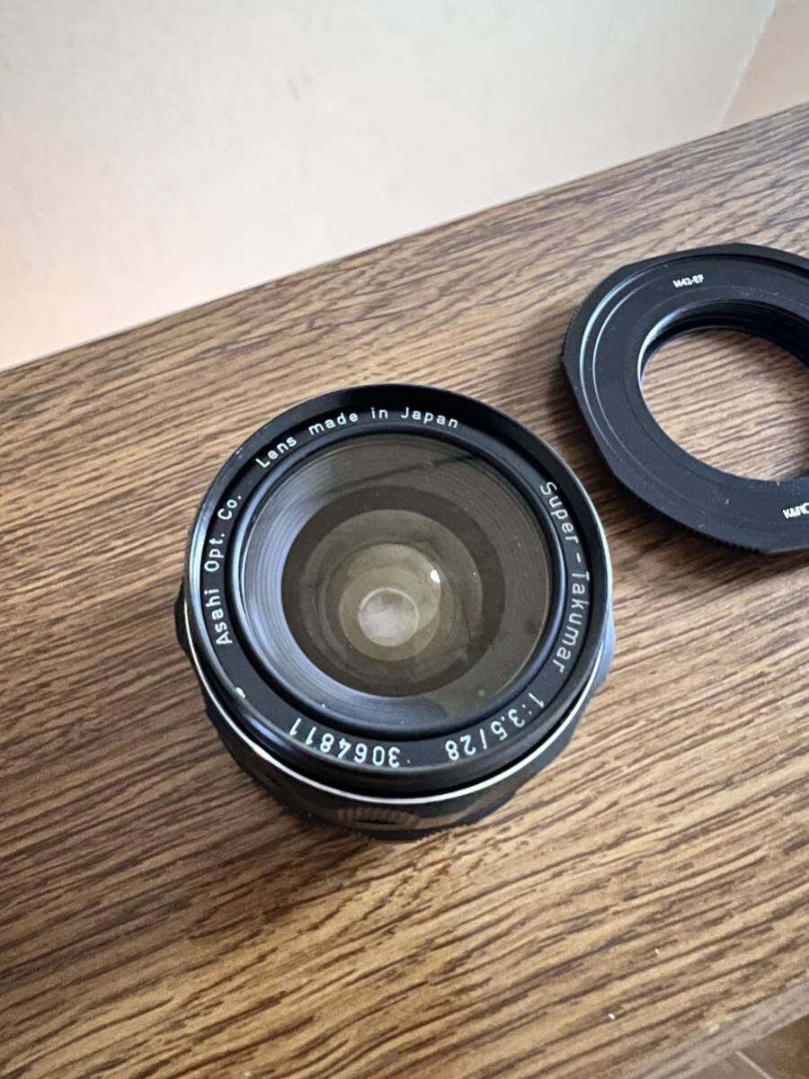 Super-TAKUMAR 28mm F3 5 オールドレンズ m42｜Yahoo!フリマ（旧PayPay