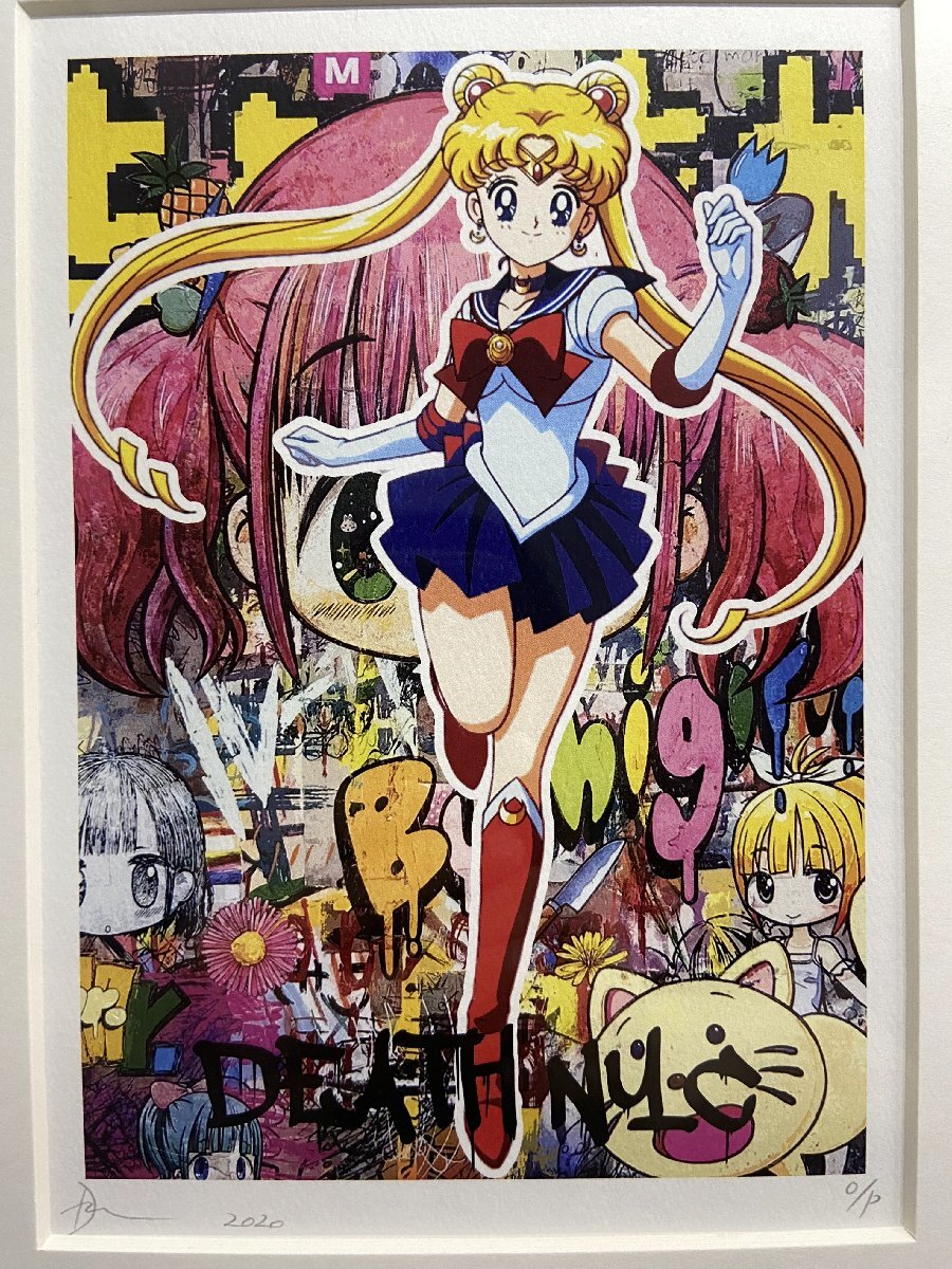 額込 世界限定100枚DEATH NYC アートポスター 現代アート 46