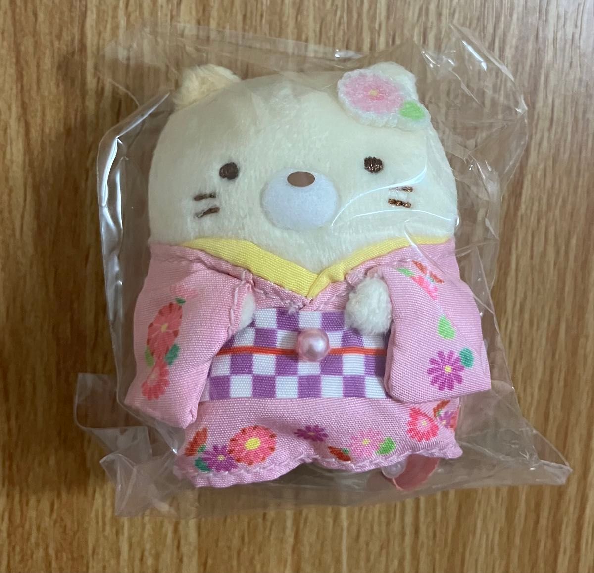 すみっコぐらし 和装すみっコぐらし てのりぬいぐるみ ねこ 新品タグ