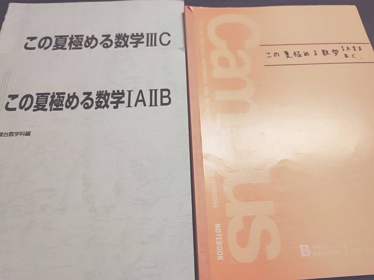 駿台 清史弘・雲幸一郎先生オリジナル講座 この夏極める数学ⅠAⅡB