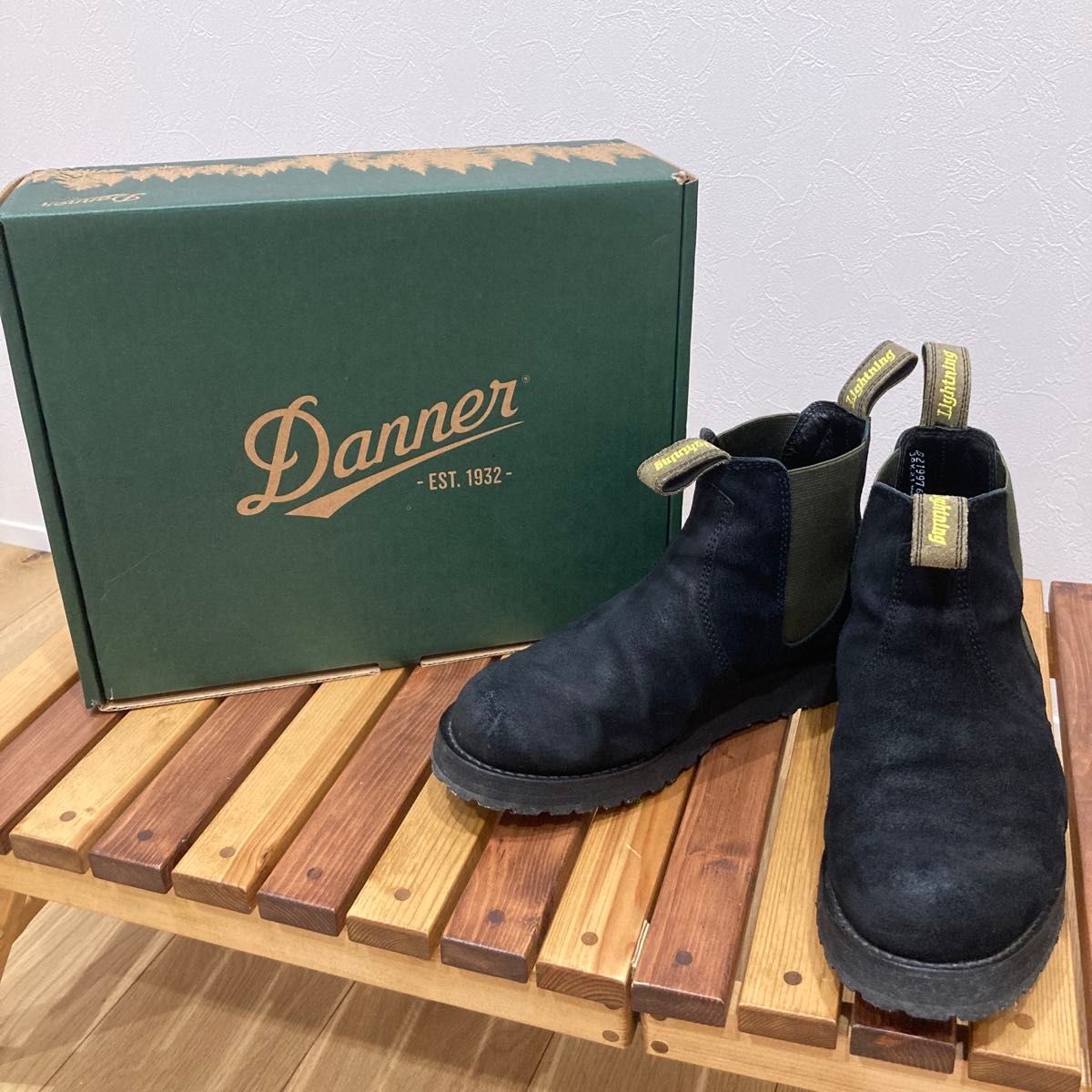 希少 ダナー×ライトニング 別注サイドゴアブーツ Danner× Lightning