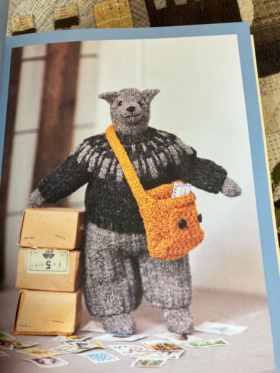 mouche & friends あみぐるみ 編みぐるみ 棒針編み 編み物 かぎ針編み