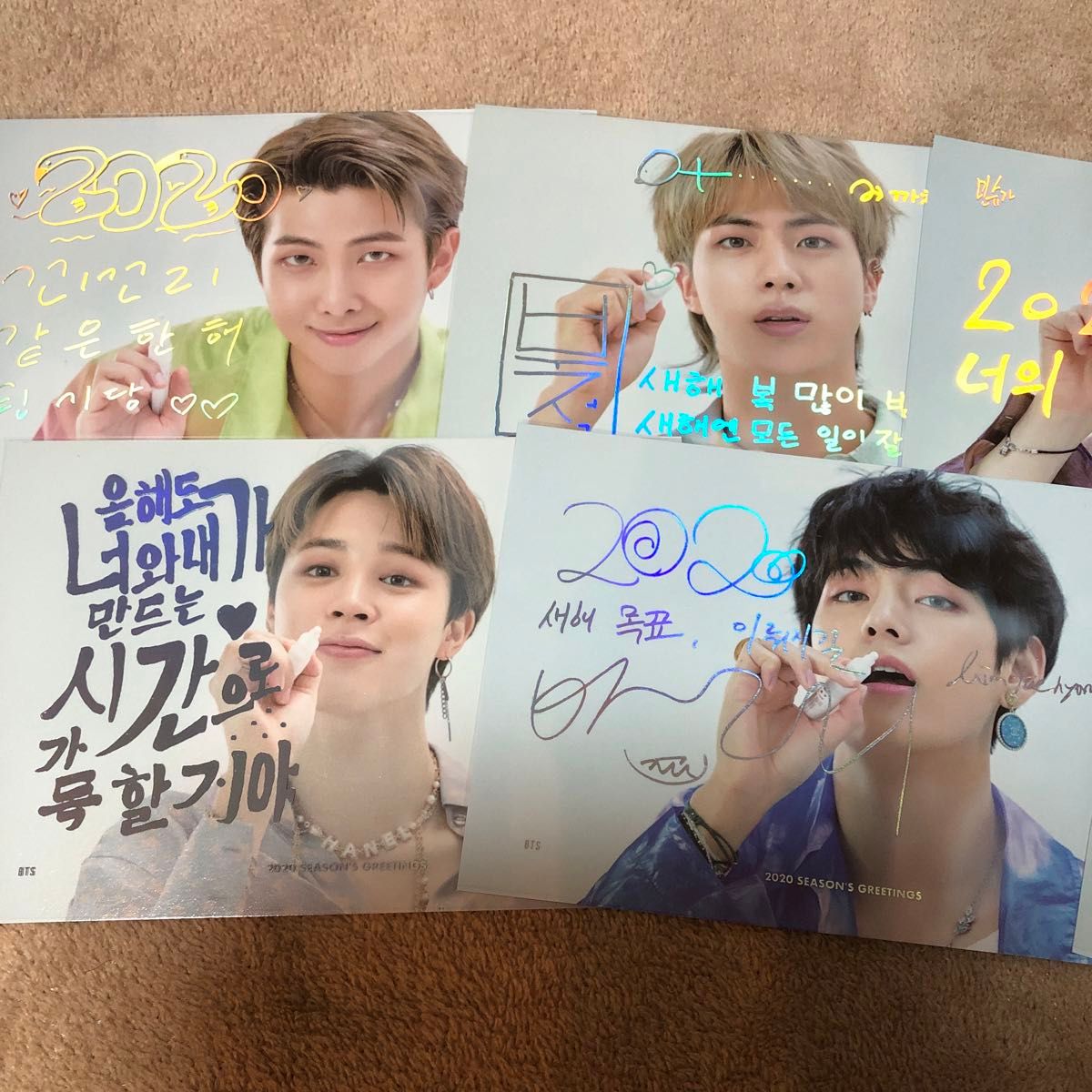 BTS 2020 シーズングリーティング ユンギ BTS 2020 シーズン