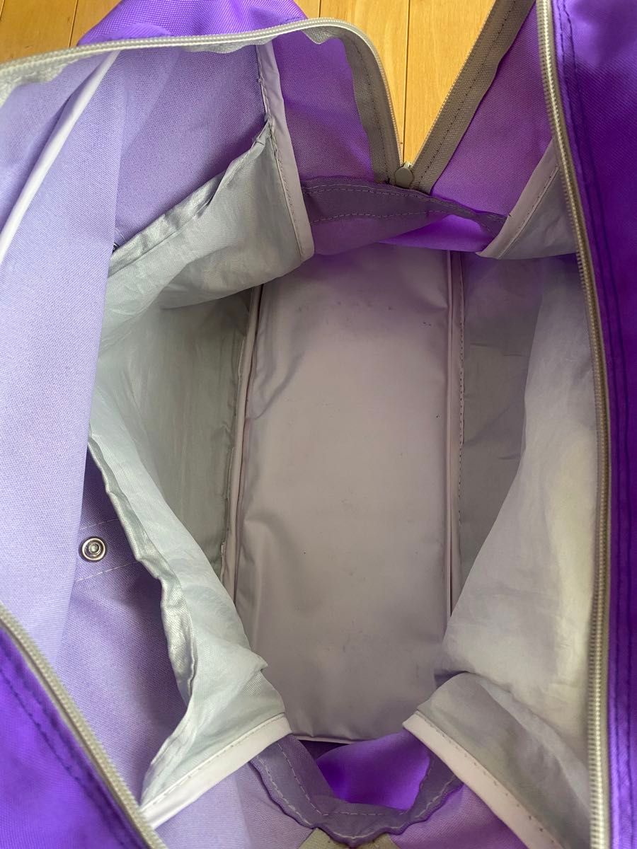 ワールドペガサス 紫 スクールバッグ ワッペ スクバ トートバッグ 入手