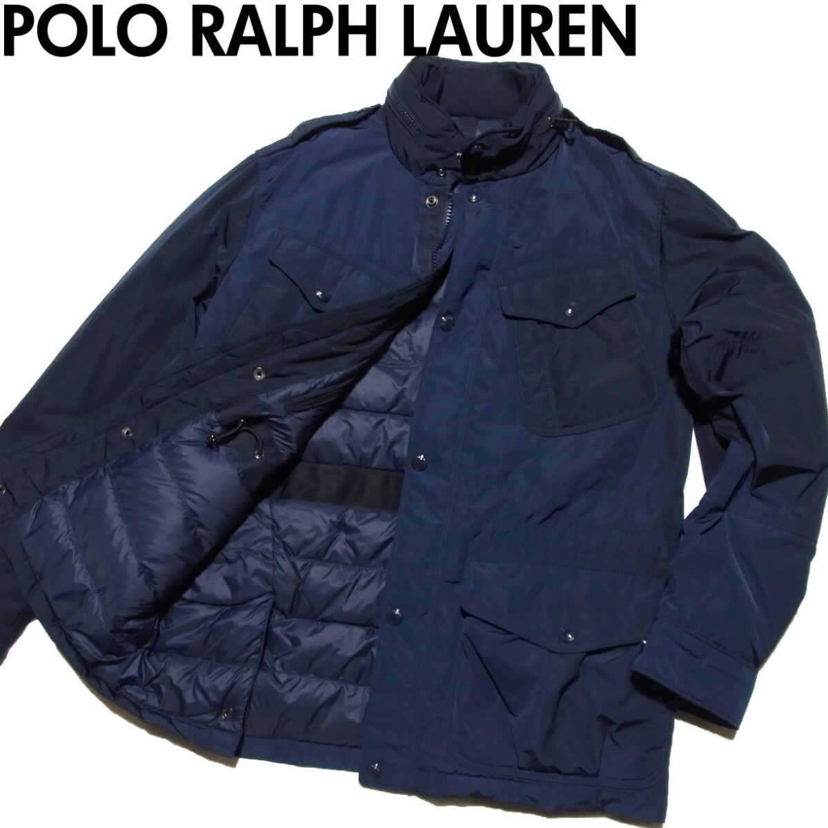 現行タグ POLO RALPH LAUREN ポロ ラルフローレン M-65 ダウン