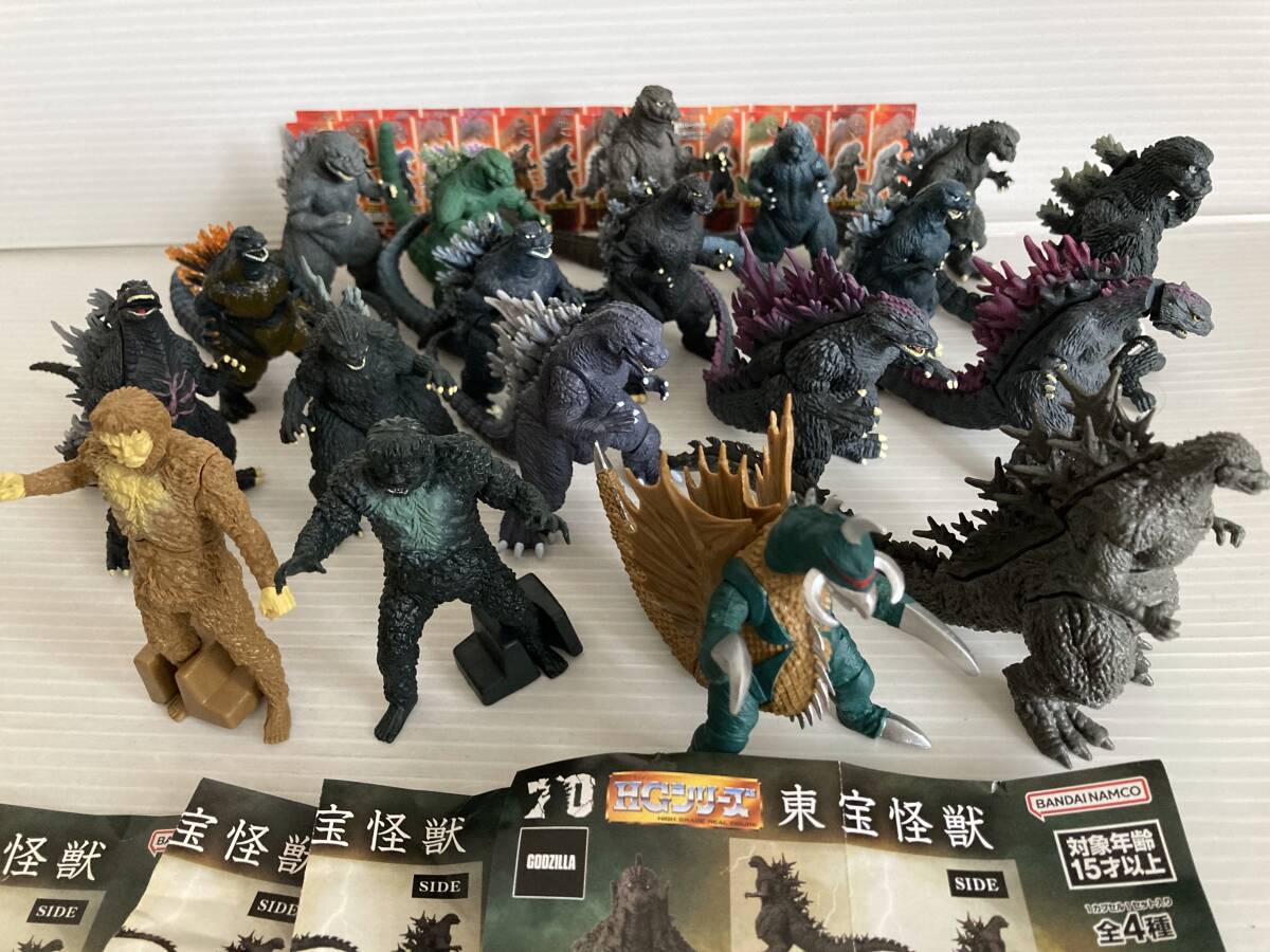 Yahoo!オークション - HG ゴジラクロニクル1 全15種＋ 東宝怪獣全4種
