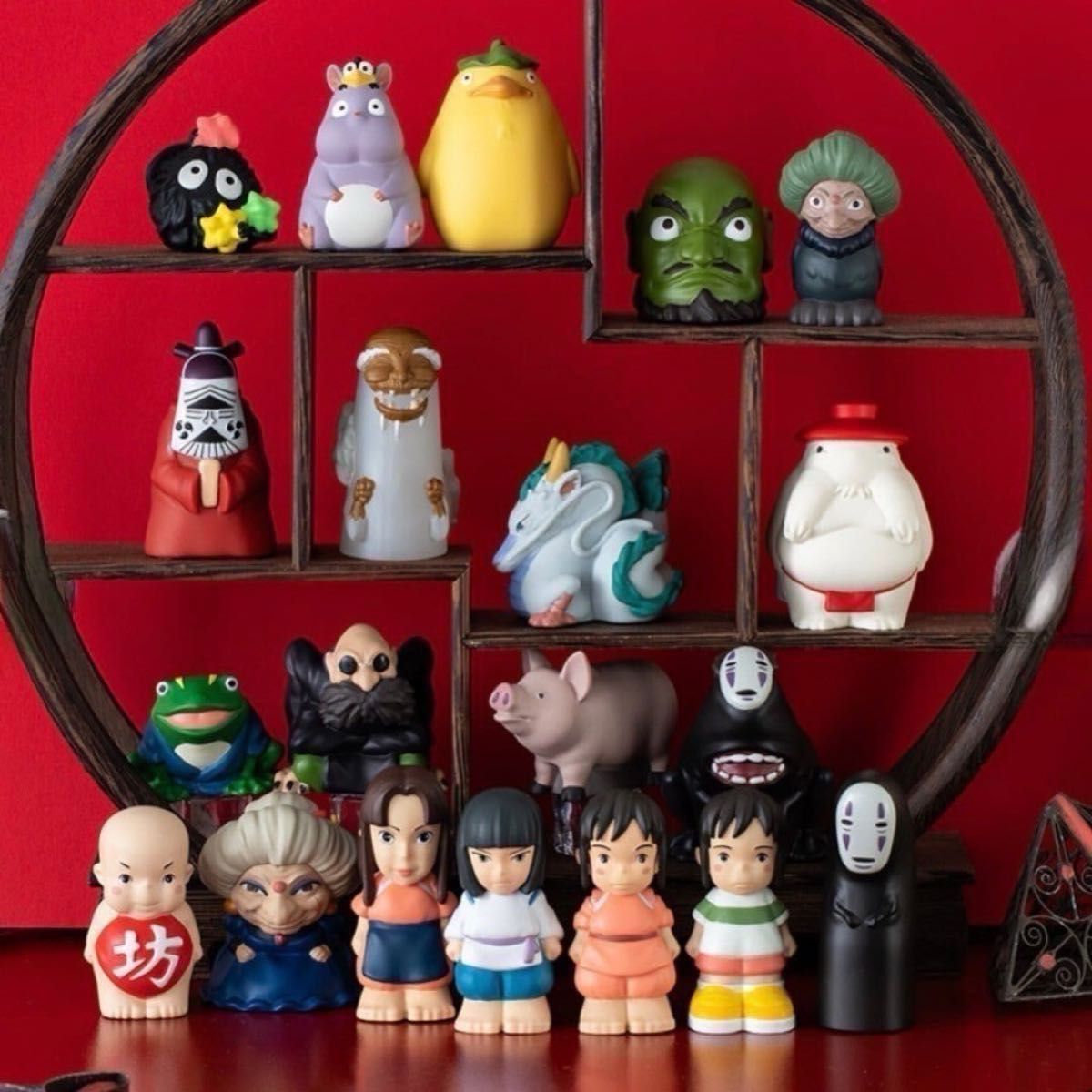 新品未開封 千と千尋の神隠し ゆびにんぎょう 指人形 千 ハク 坊 千尋