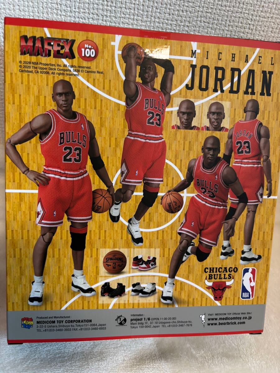 MAFEX Michael Jordan（Chicago Bulls）新品未開封 マイケルジョーダン