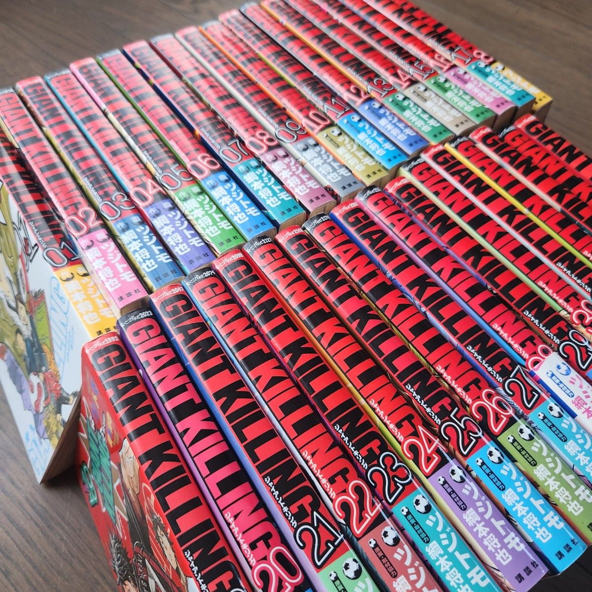 GIANT KILLING」1巻~35巻セット 大ヒットサッカーコミック