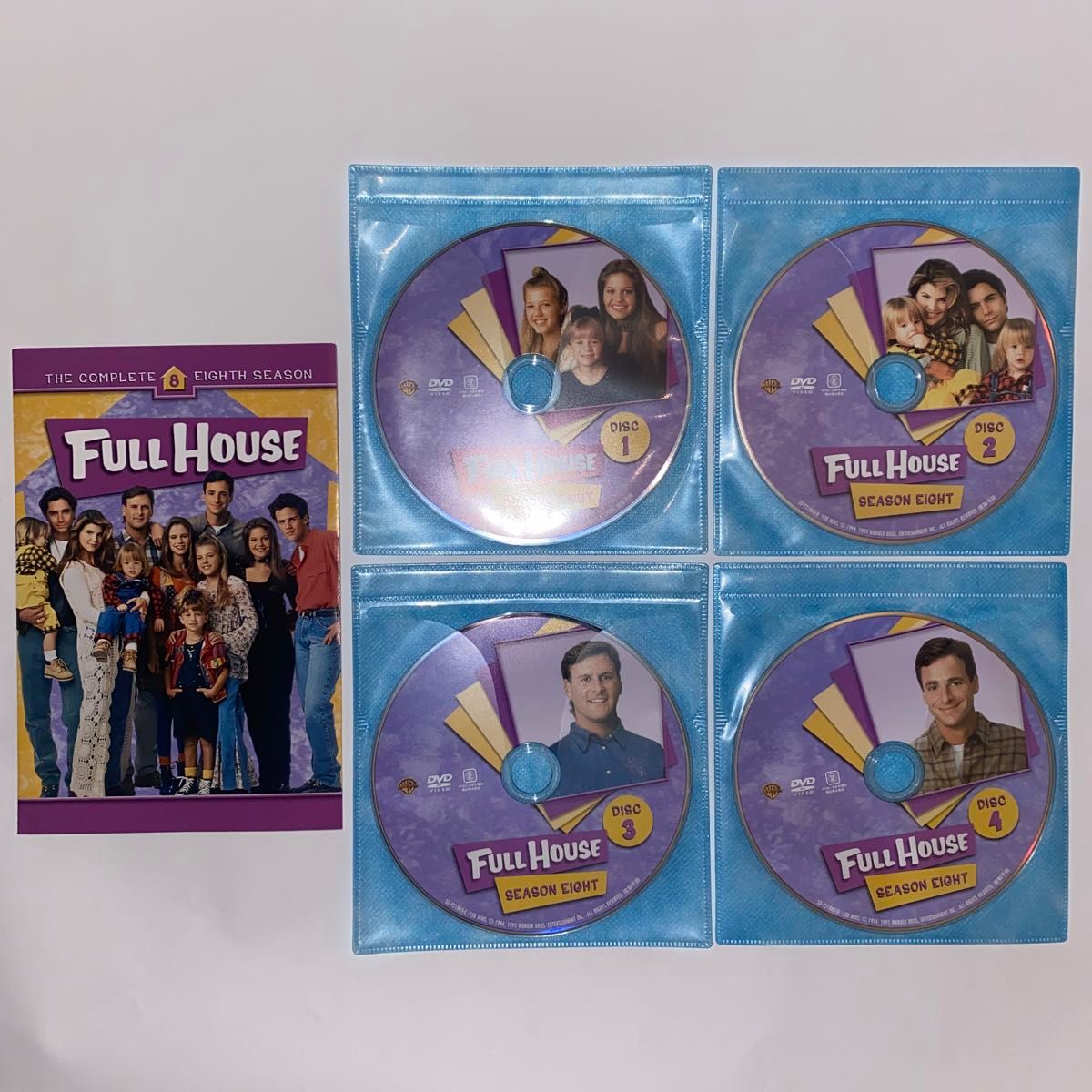 FULL HOUSE フルハウス DVD THE COMPLETE ⑧ EIGHTH SEASON 全4枚