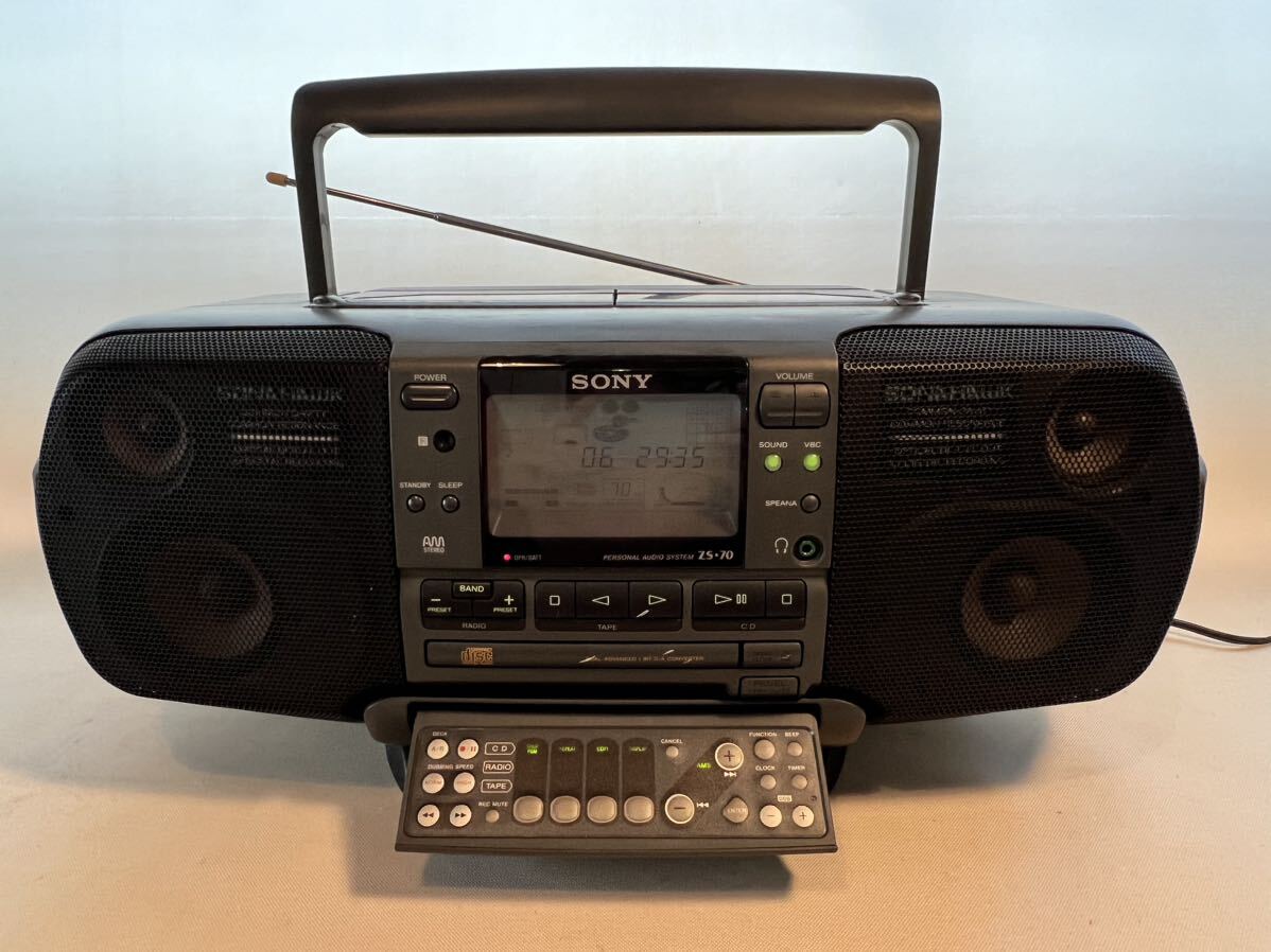 Yahoo!オークション - SONY CDラジカセ SONAHAWK ZS-70 ジャンク ソニ