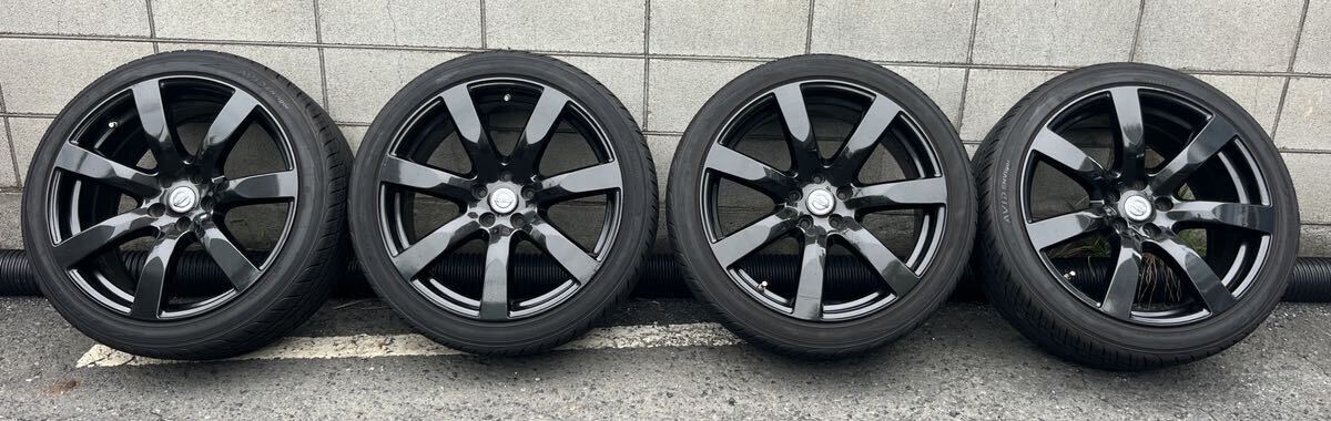 Yahoo!オークション - R35 GTR 純正ホイール 20インチ 9.5J ＋45 4本 R