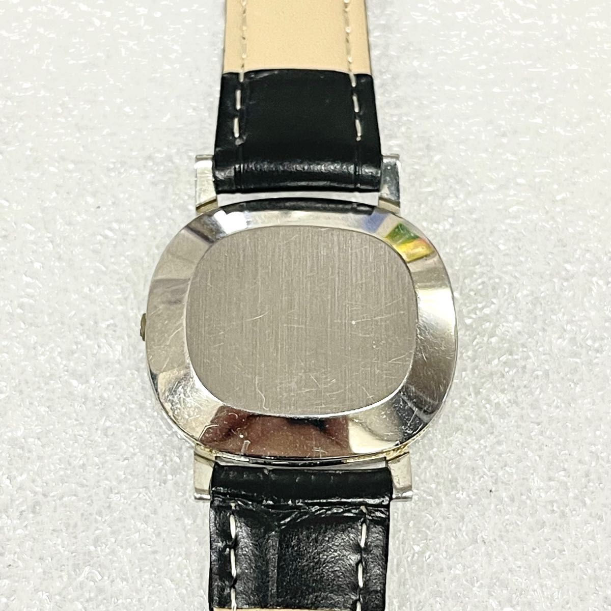 稼働 OMEGA DEVILLE プッシュボタン レディースクォーツ オメガ デビル