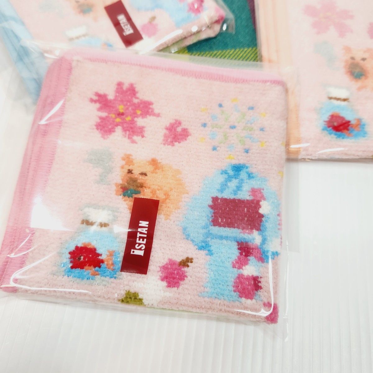 フェイラー 伊勢丹 羽田ストアオリジナルハンカチ 3色セット｜Yahoo