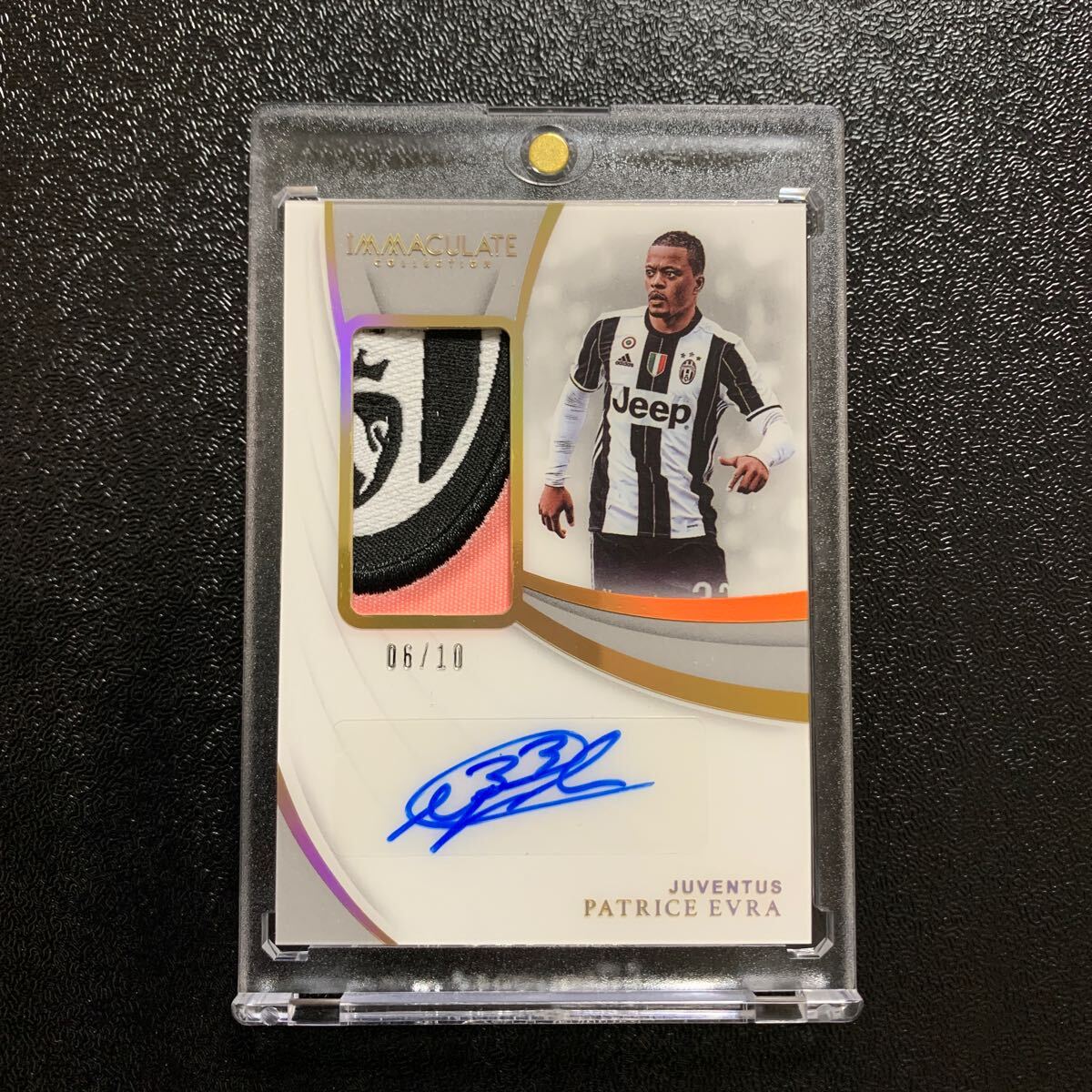 18-19 PANINI immaculate ラベッシ直筆サインパッチジャージ