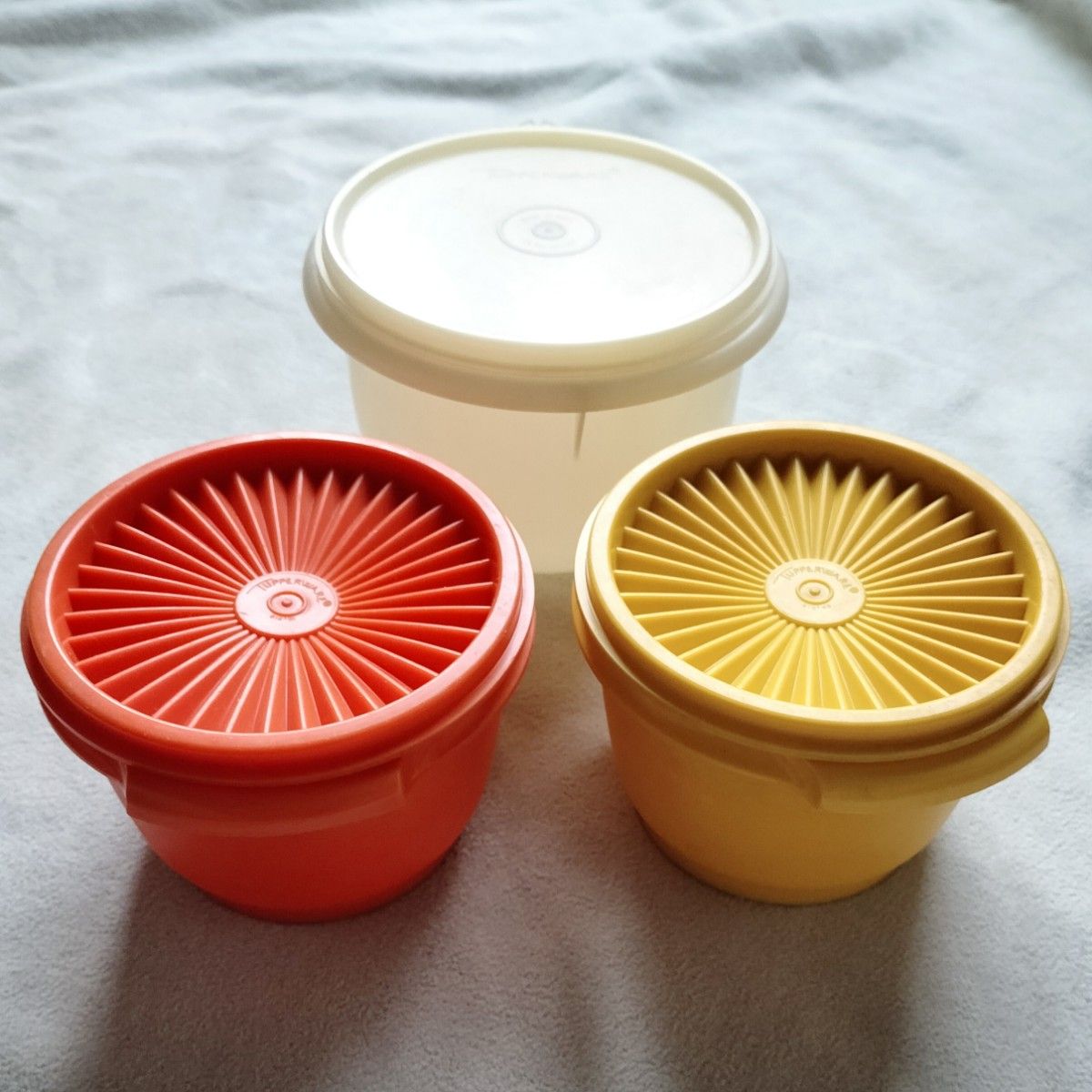 レア品 昭和レトロ タッパーウェア 3個セット｜Yahoo!フリマ（旧PayPay