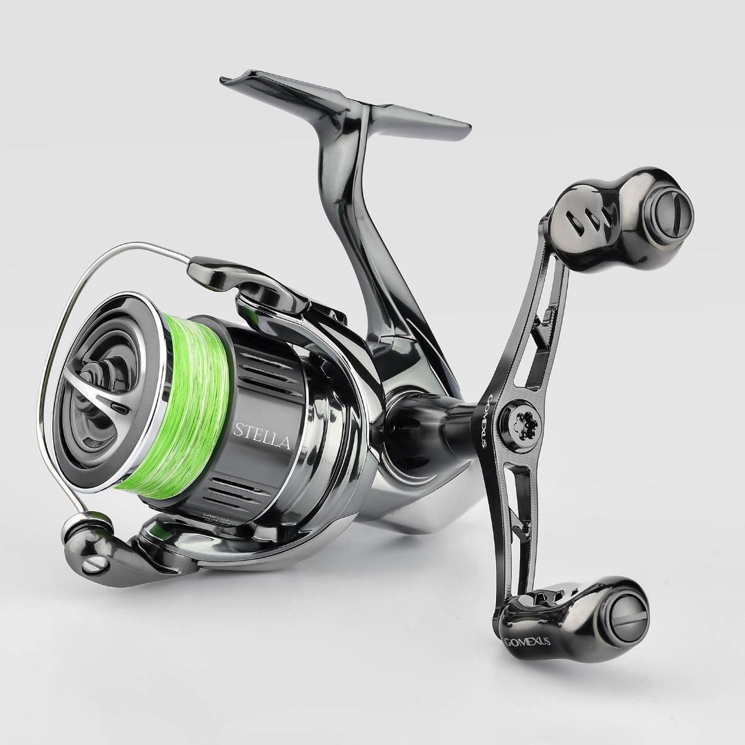 ゴメクサス リールハンドルノブ ステラシルバー シマノ・ダイワ用