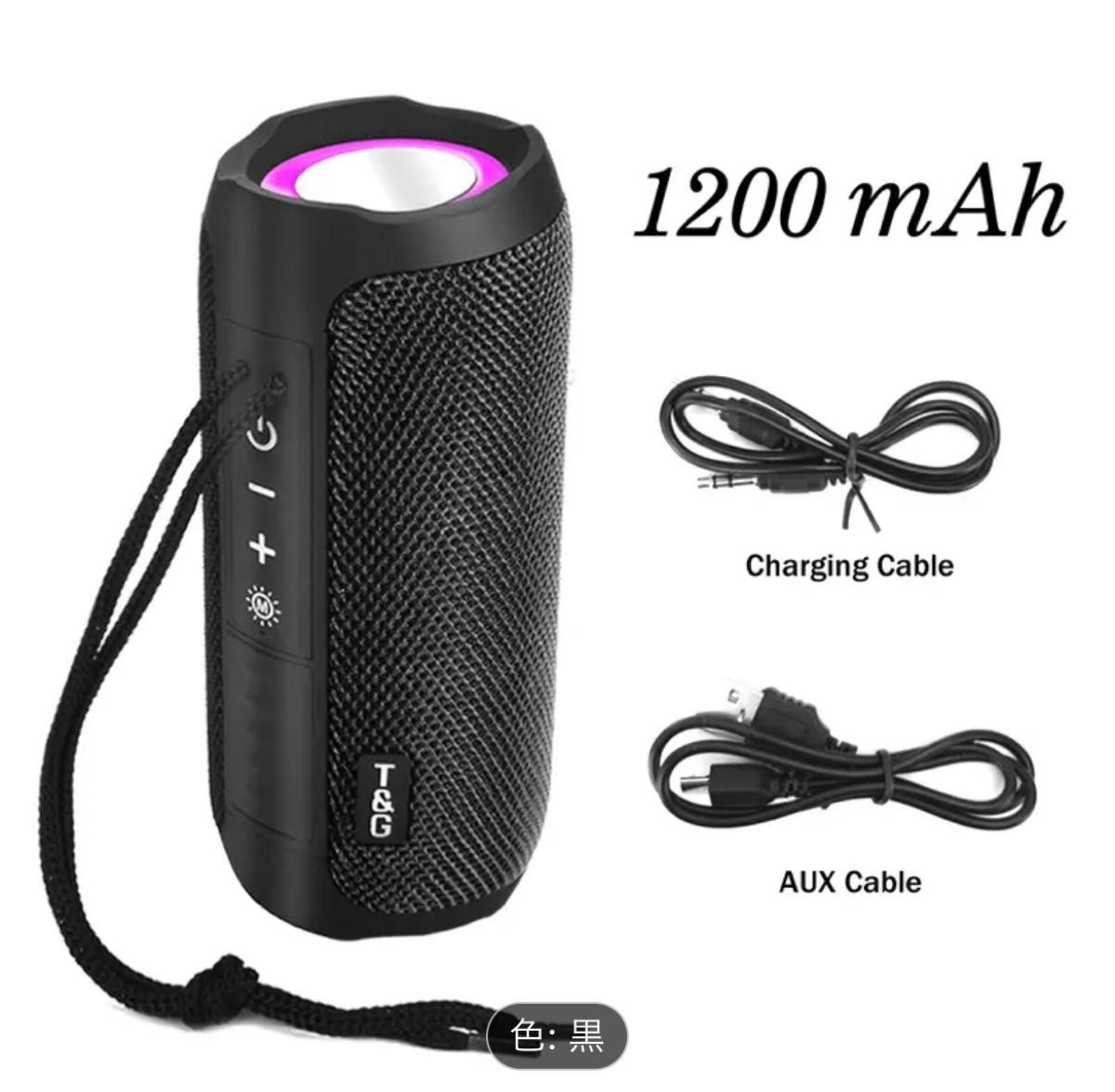 T&G Bluetooth スピーカー 黒TG227｜Yahoo!フリマ（旧PayPayフリマ）