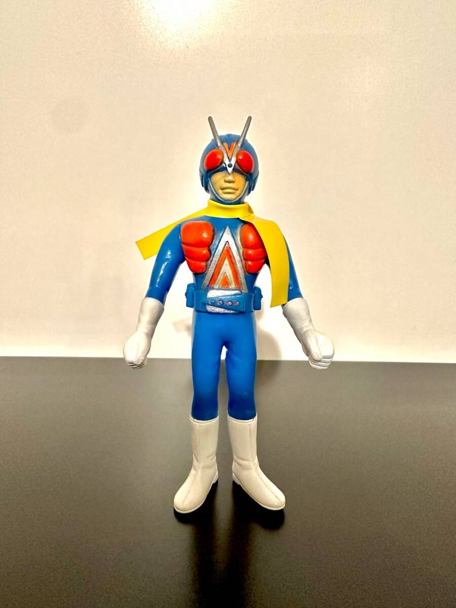 Yahoo!オークション - 超美品 ライダーマン ソフビ ポピー ミニサイズ