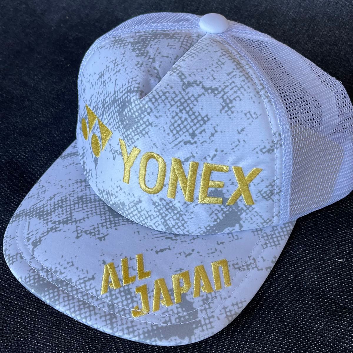 YONEX ALLJAPANキャップ ホワイト｜Yahoo!フリマ（旧PayPayフリマ）