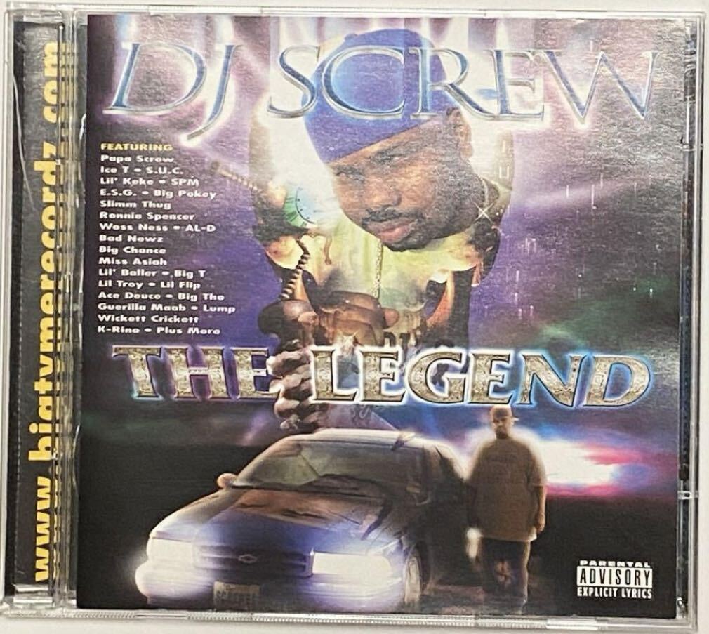 名盤】DJ SCREW 『The Legend』 2001年 Chopped and screwed