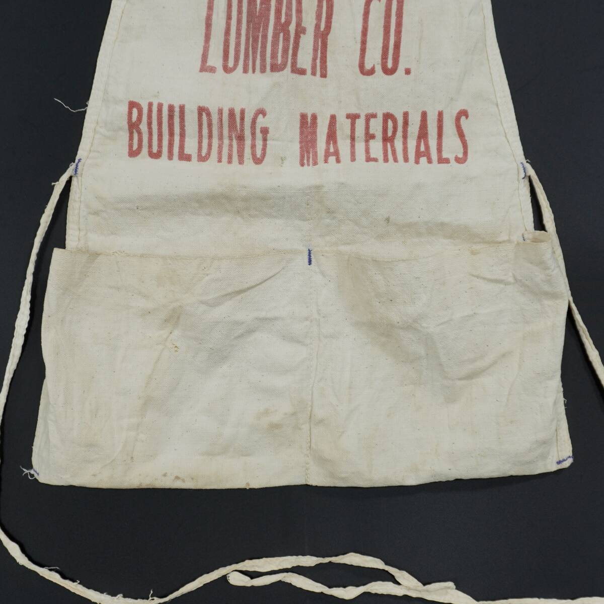 ANDERSON LUMBER CO VINTAGE WORK APRON 1940s 1950s ヴィンテージ