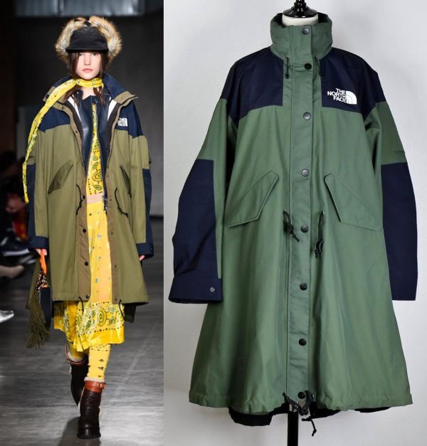 Yahoo!オークション - 国内 17AW THE NORTH FACE x SACAI ノースフェイ