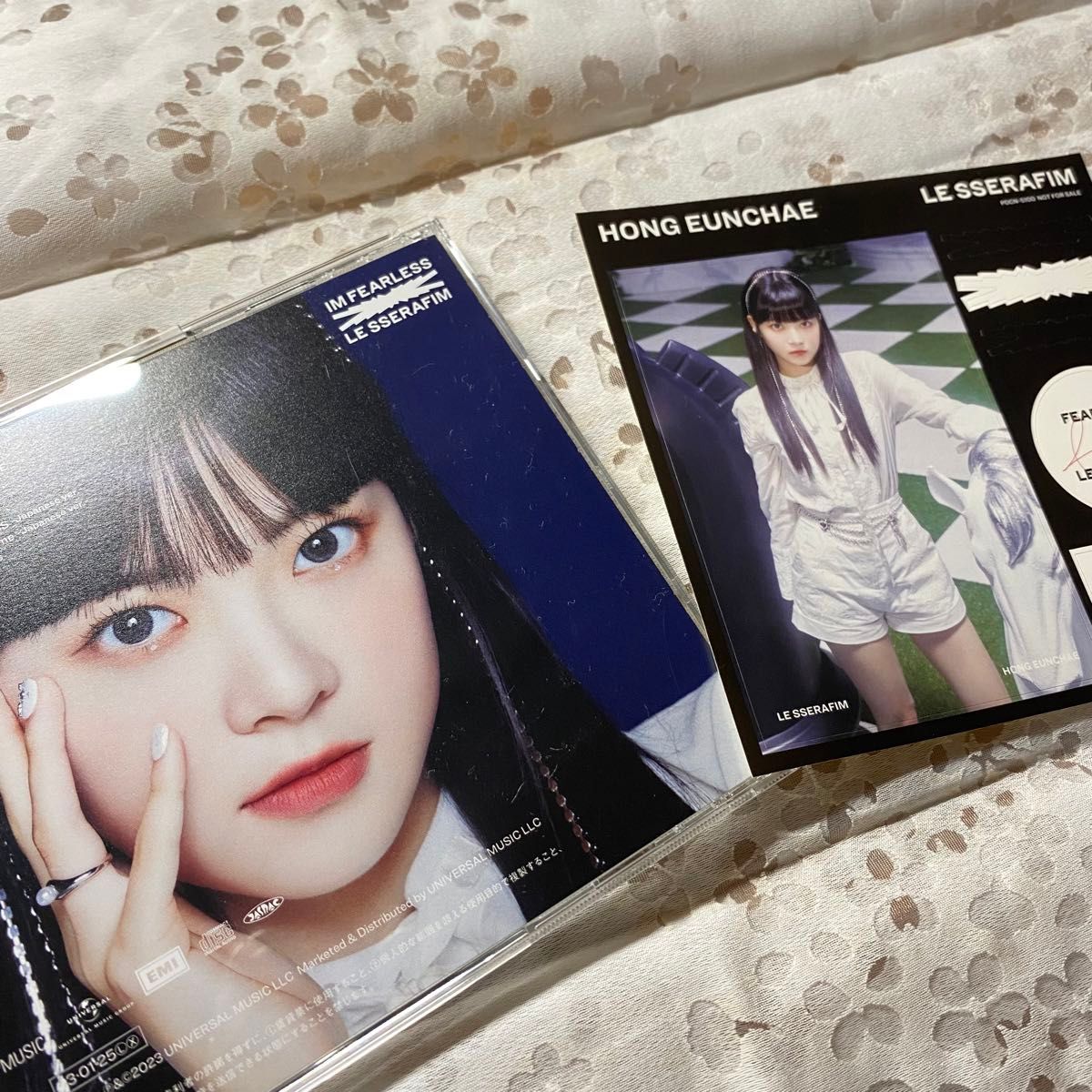 LESSERAFIM FEARLESS jp ウンチェ限定盤 EUNCHAEトレカ付き｜Yahoo