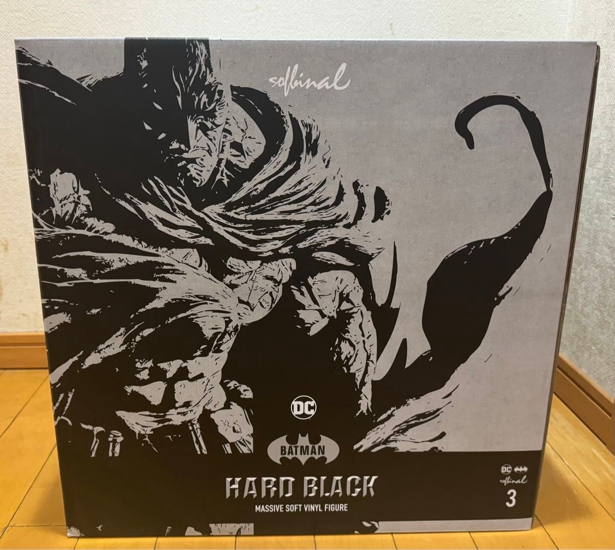 sofbinal（ソフビナル）バットマン ハード・ブラックVer フィギュア