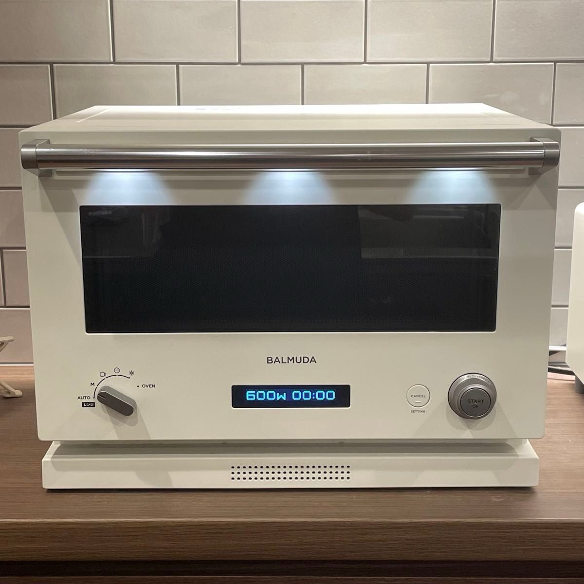 送料込み E05エラー有 バルミューダ オーブンレンジ 未使用トレー付