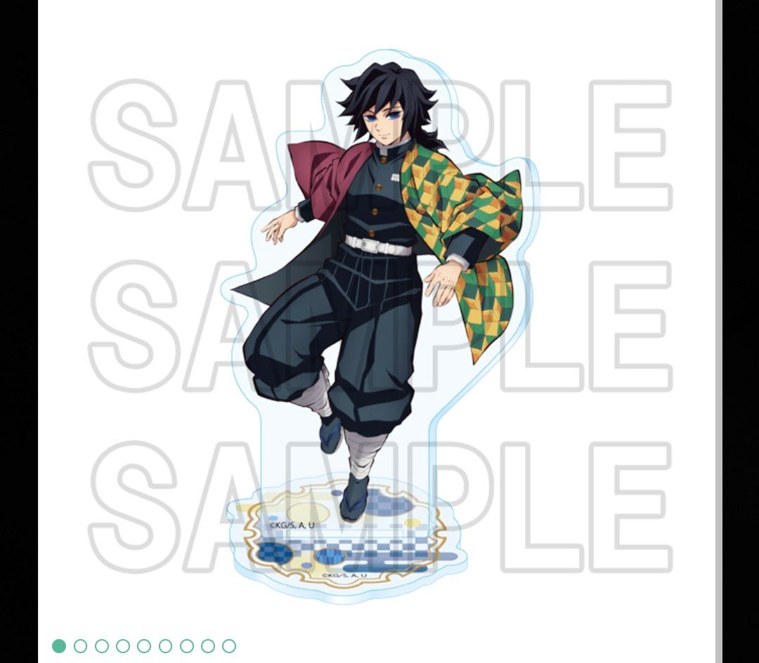 鬼滅の刃 全集中展 アクリルマスコット 刀鍛冶の里 柱稽古 冨岡義勇