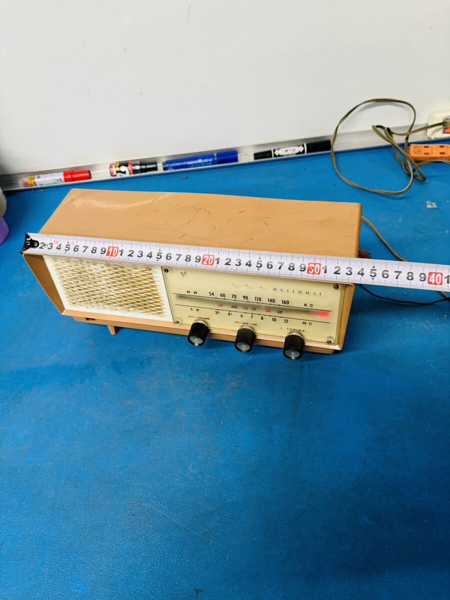 ナショナル 2バンドルーム ラジオ GX-240 レトロ 時代物 希少品 動作品