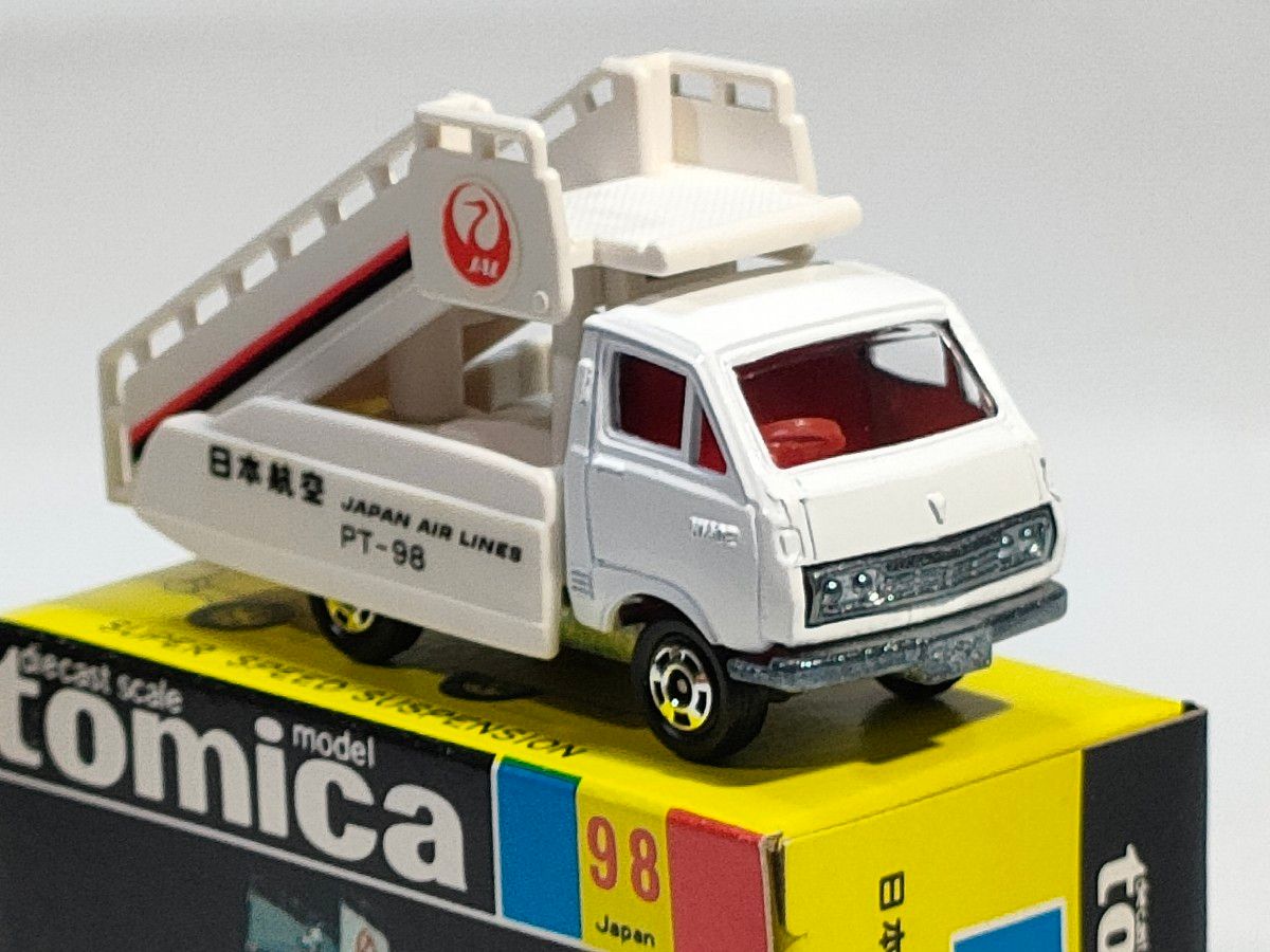 黒箱トミカ 98 JAL日本航空タラップカー 美品 日本製｜Yahoo!フリマ