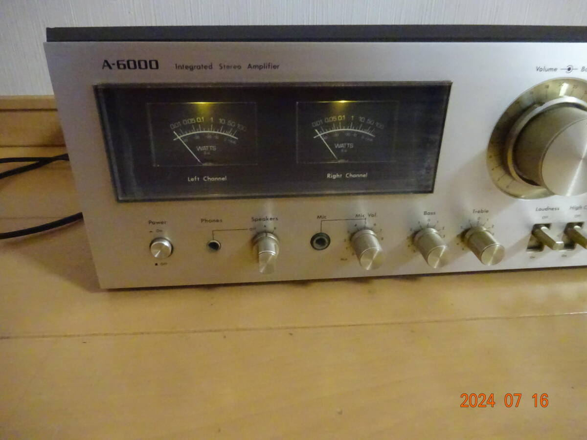 Yahoo!オークション - ONKYO A-6000 プリメインアンプ ヴィンテージア
