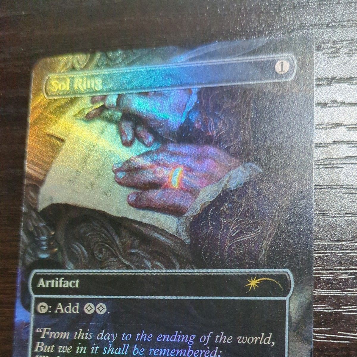 Foil 太陽の指輪 sol ring 英語 1枚 MTG Secret Lair｜Yahoo!フリマ