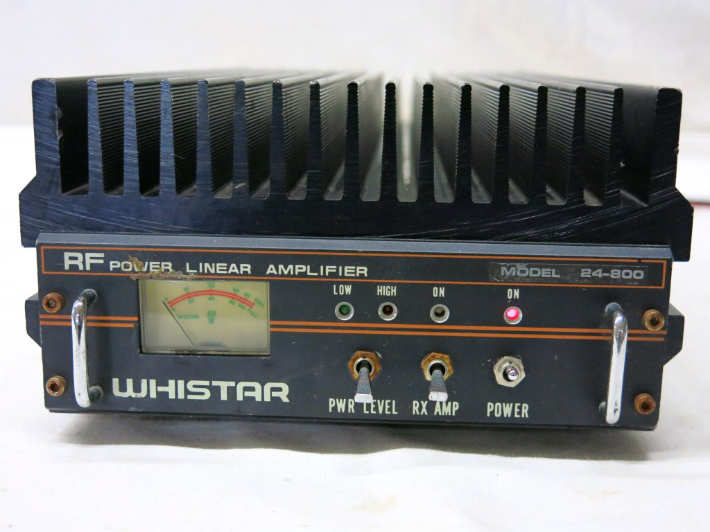 Yahoo!オークション - 07K033 WHISTAR リニアアンプ [MODEL 24-800] ラ