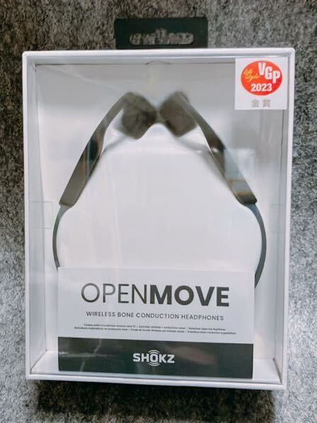 SHOKZ OPENMOVE Grey S661 AFT-SP-000058 骨伝導イヤホン ショックス