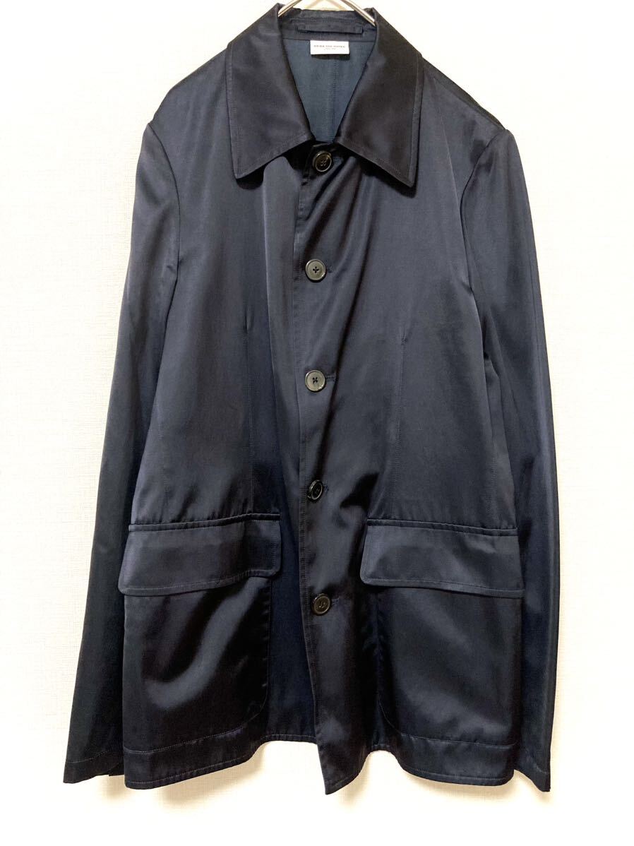 ドリスヴァンノッテン DRIES VAN NOTEN スプレッドカラー サテン