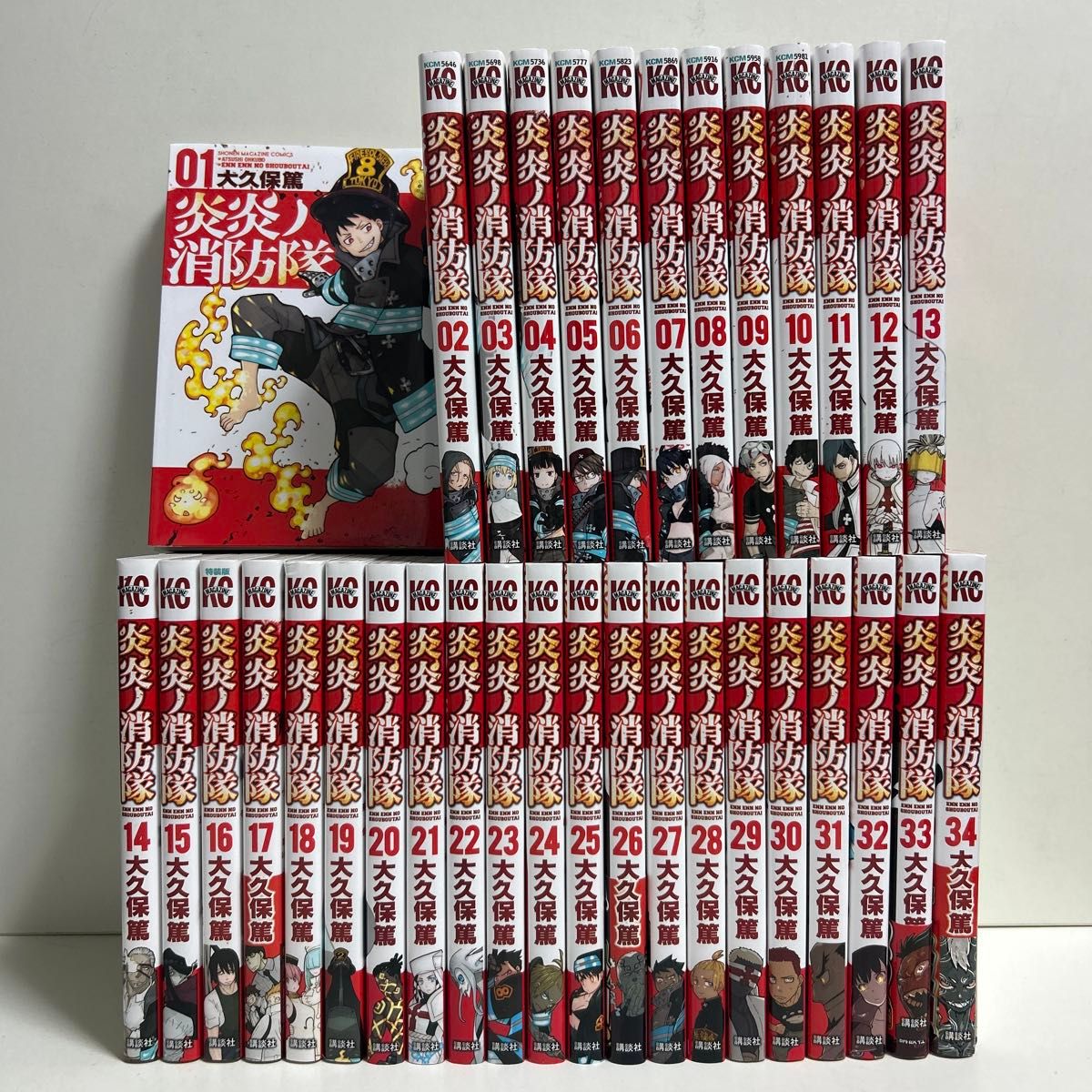 炎炎ノ消防隊 1〜34巻 全巻セット まとめ売り 漫画 マンガ 全巻 炎炎ノ