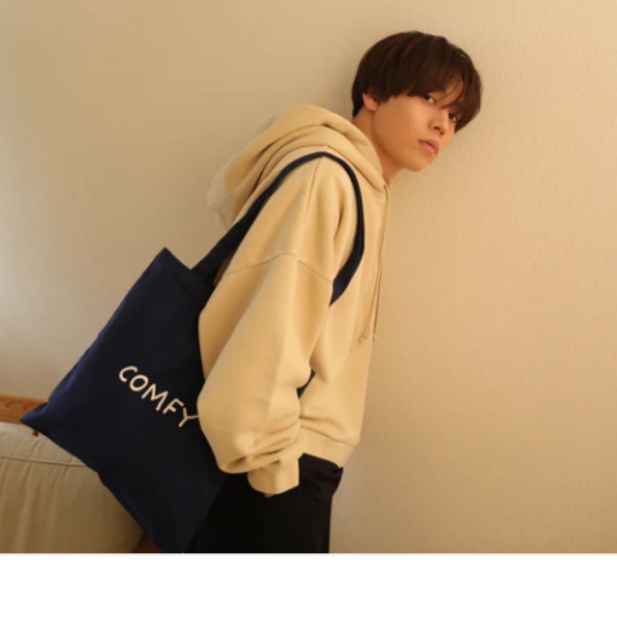 Da-iCE 岩岡徹 COMFY トートバッグ 受注 受注生産 ネイビー｜Yahoo