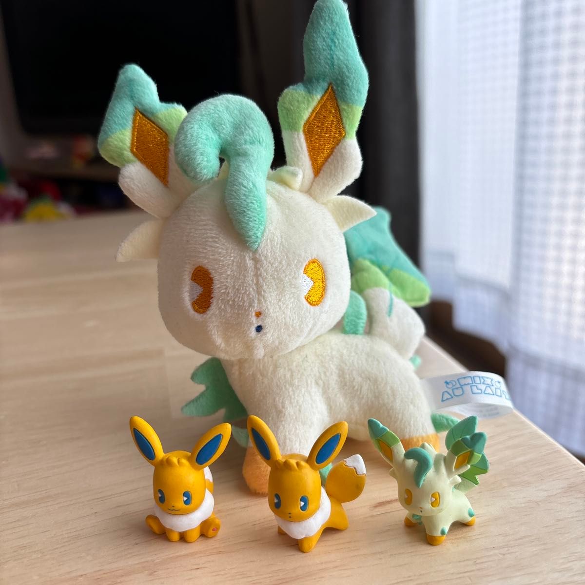 ミックスオレ リーフィア マスコット ぬいぐるみ キーホルダー