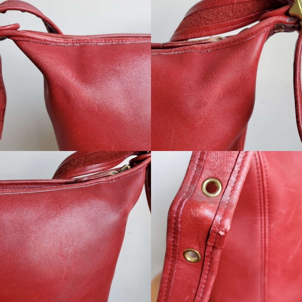 643 90s USA製 オールドコーチ OLD COACH バケツ型 中サイズ