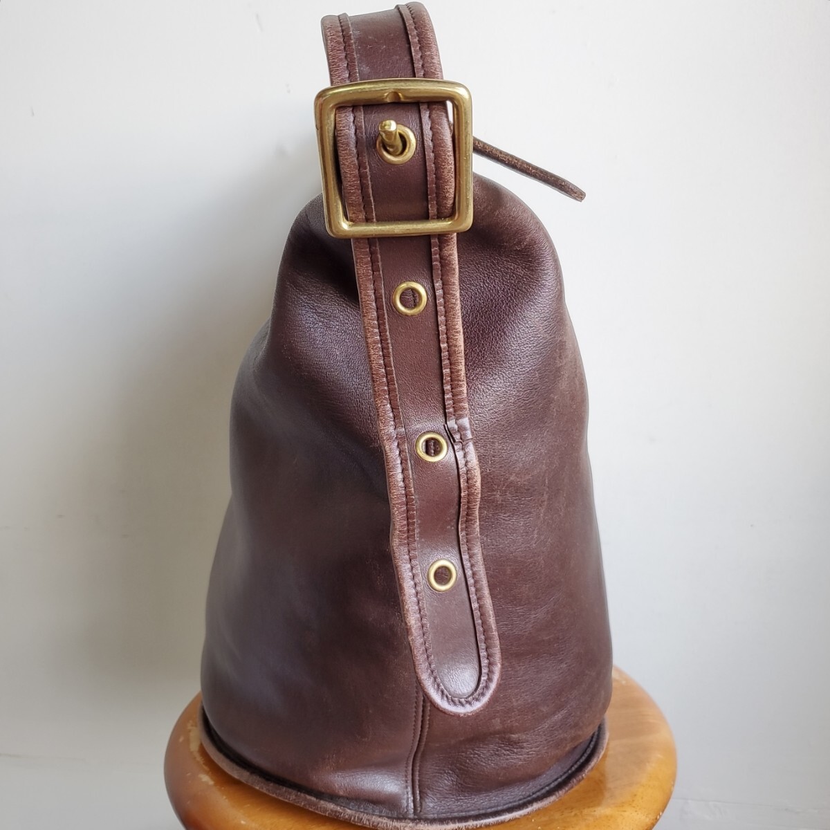 956 90s オールドコーチ OLD COACH バケツ型 大サイズ ショルダー