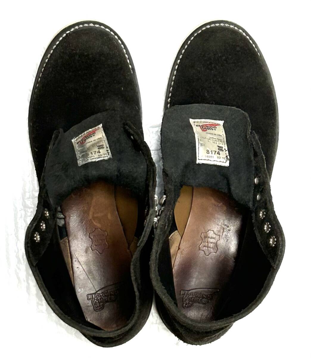 9 5/D】8174 RED WING レッドウィングninjaハーレー gpz FATBOY