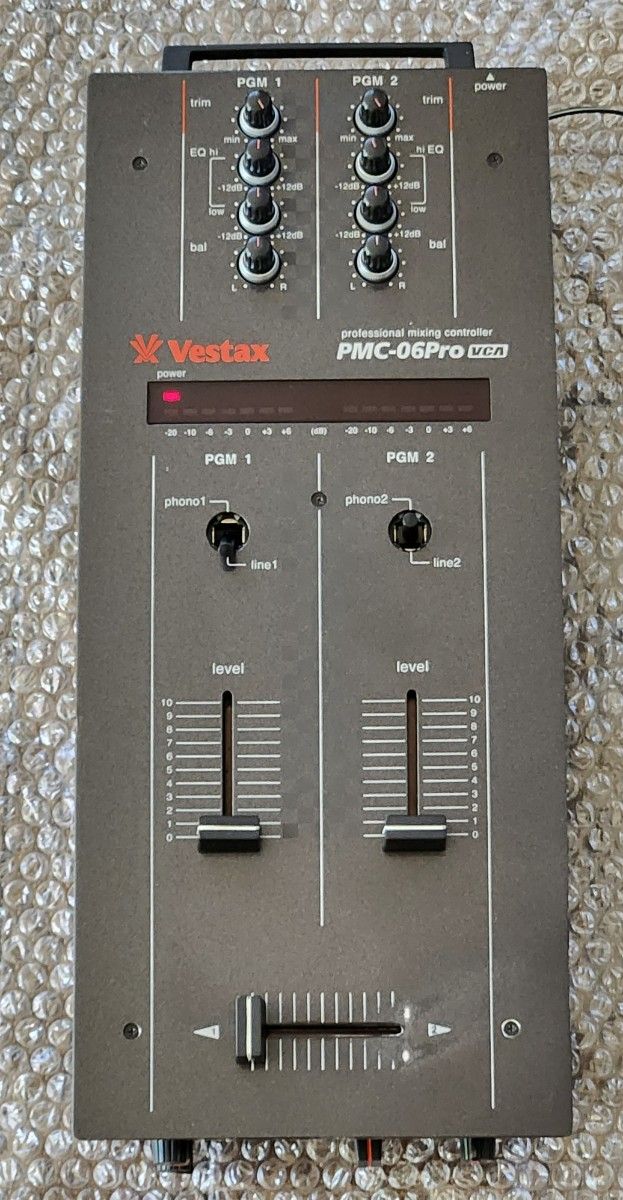 送料無料 Vestax PMC-06 pro vca 黒 純正アダプター付き｜Yahoo!フリマ
